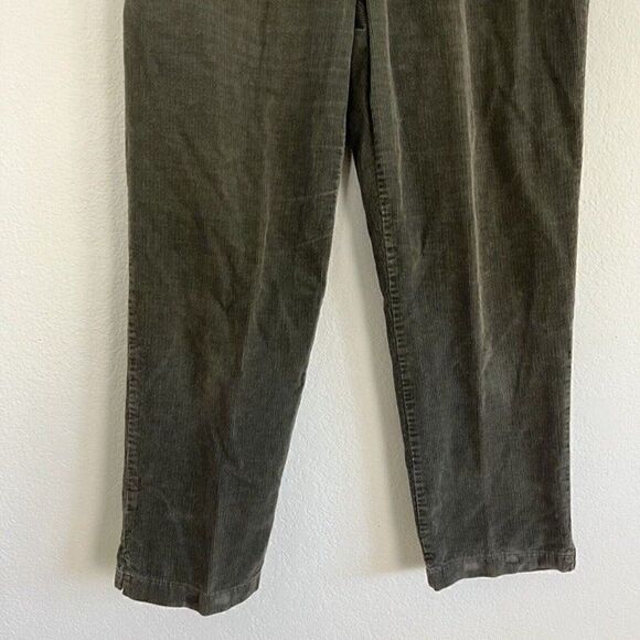 Northern Refections Straight Leg Womens Grey Corduroy Trouser Pants Size Medium - Picture 11 of 11